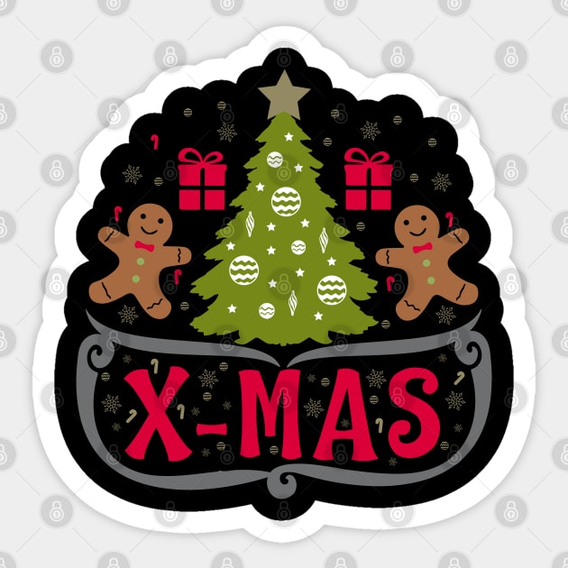 xmas Sticker by holidaystore